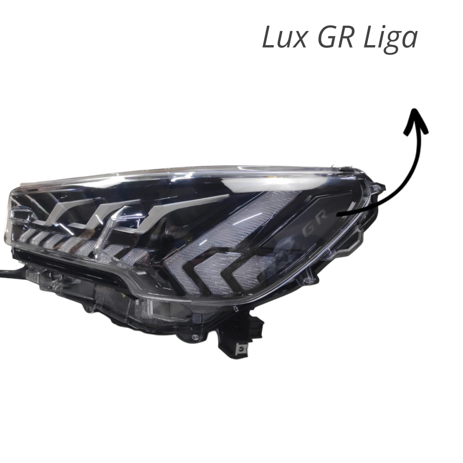 Farol Gr Full Led Hilux Gr Sport O Par 2021 A 2025 - Imagem 2