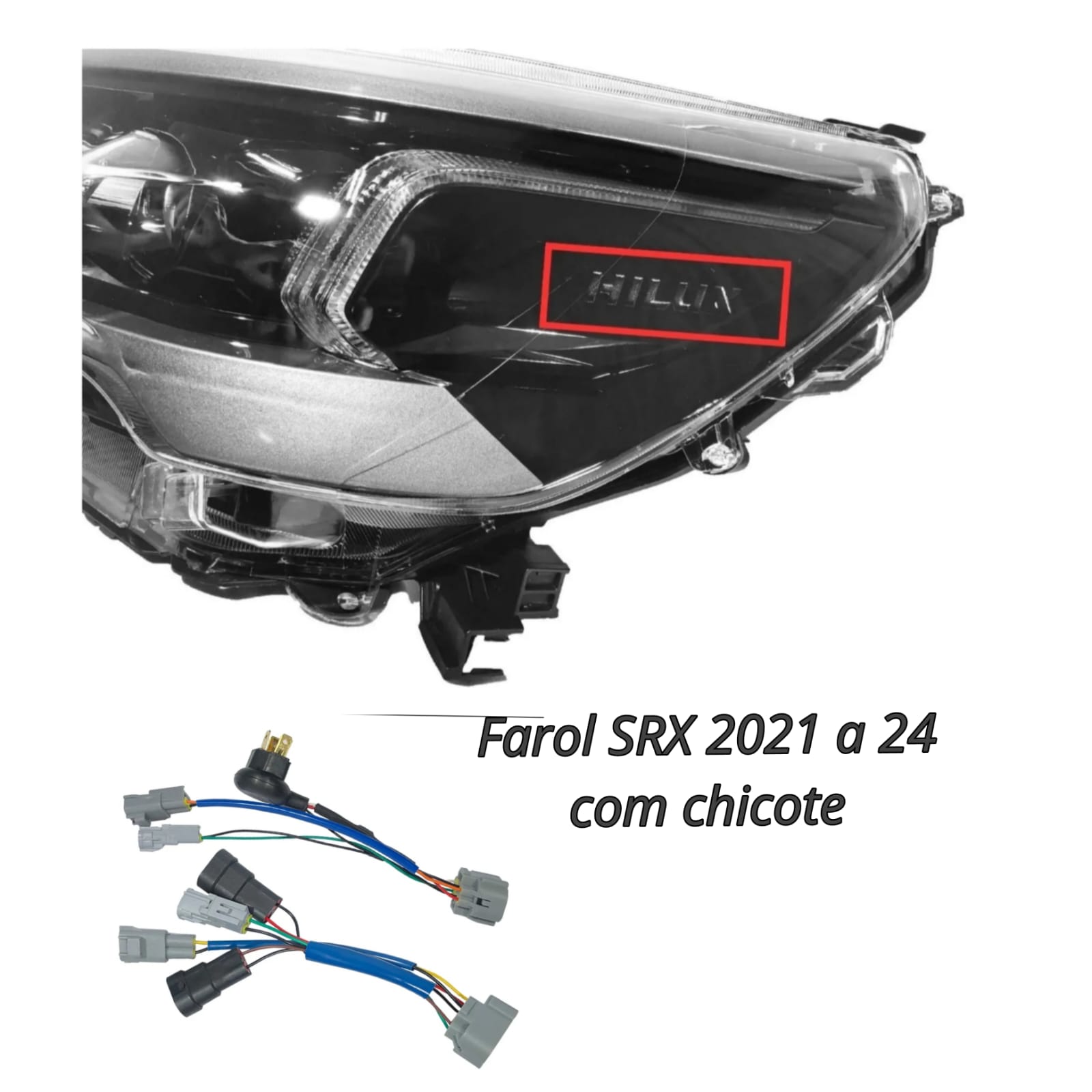 kit Farol e Lanterna Hilux Srx Compativel 2021 a 2025 - Imagem 2