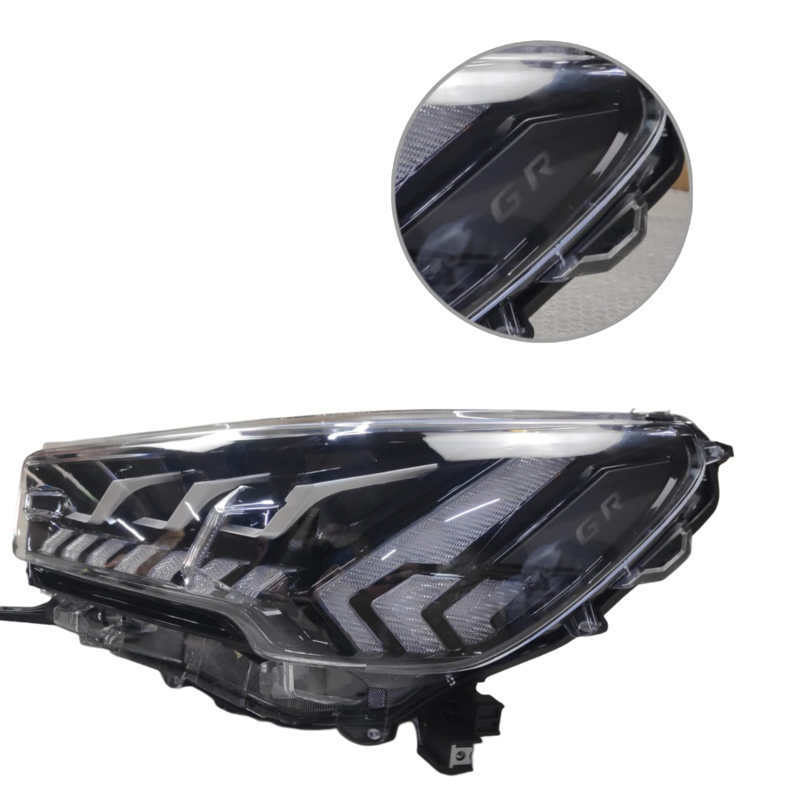Farol Gr Full Led Hilux Gr Sport O Par 2021 A 2025 - Imagem 3