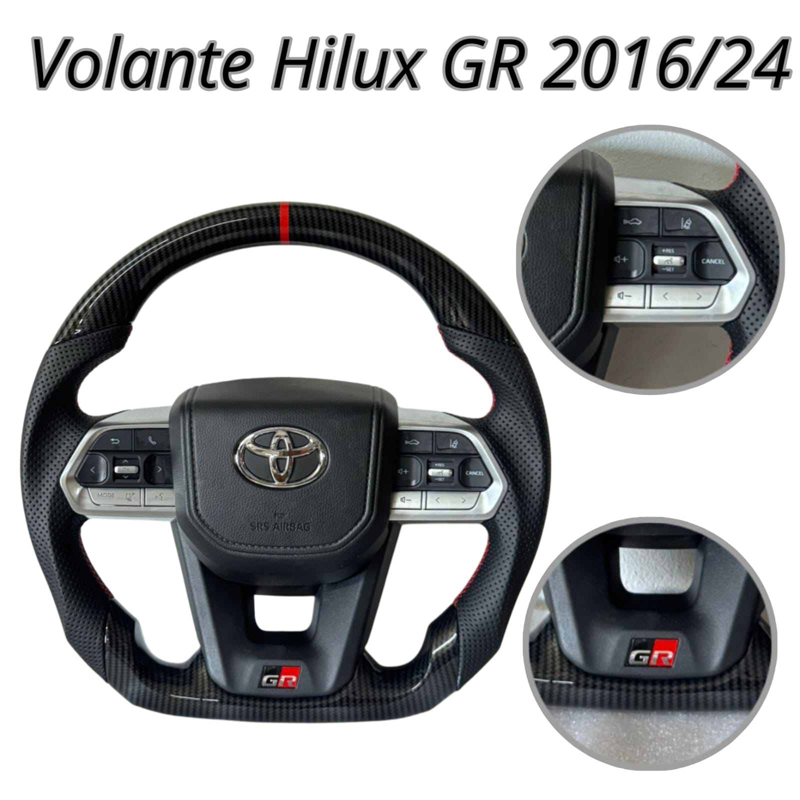 Volante Hilux Gr Esportivo 2016/2026 Hilux - Imagem 3