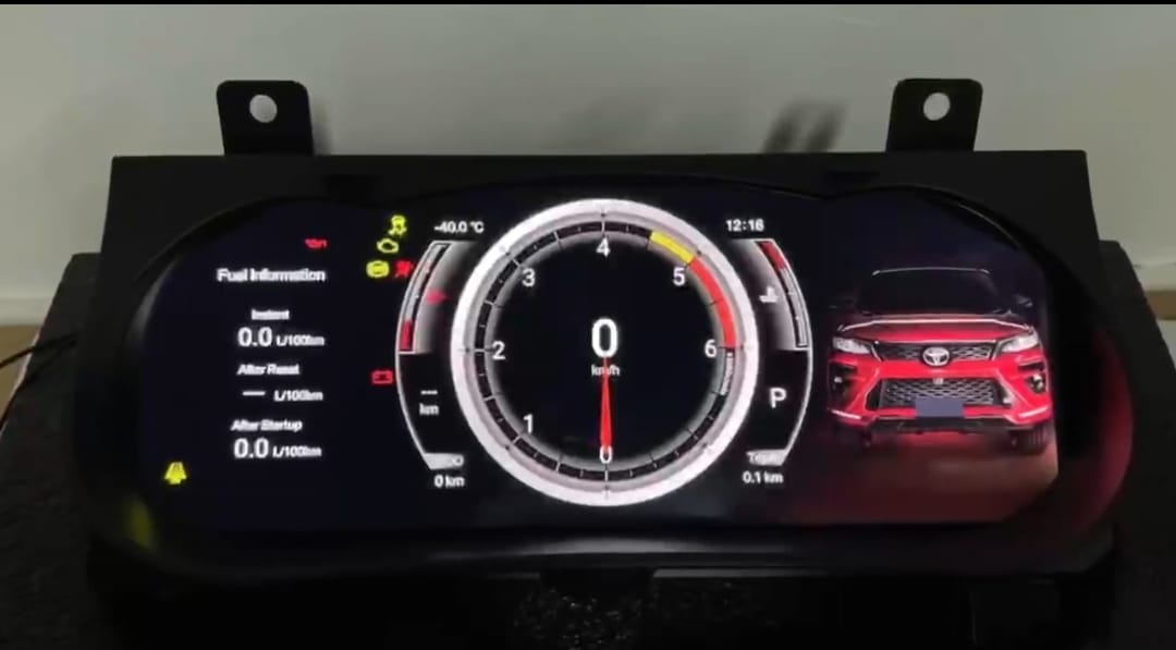 Painel Digital Hilux Gr 16 A 2024 Com Velocímetro Integrado - Imagem 2