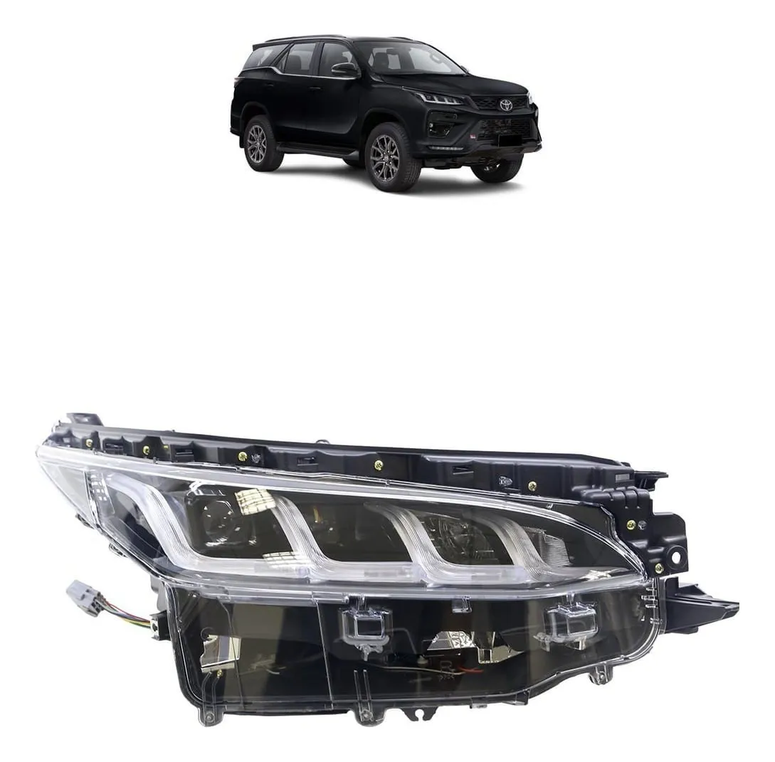 Farol Toyota Hilux Sw4 2021 A 2024 Led Drl O Par - Imagem 3