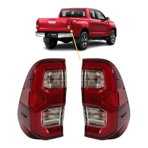 Kit Par Lanterna Led Hilux 2016 A 2024 Modelo 2025 Srx - Imagem 2